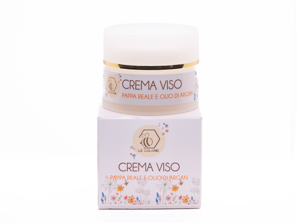 Crema Viso alla Pappa Reale e olio di Argan 50ml