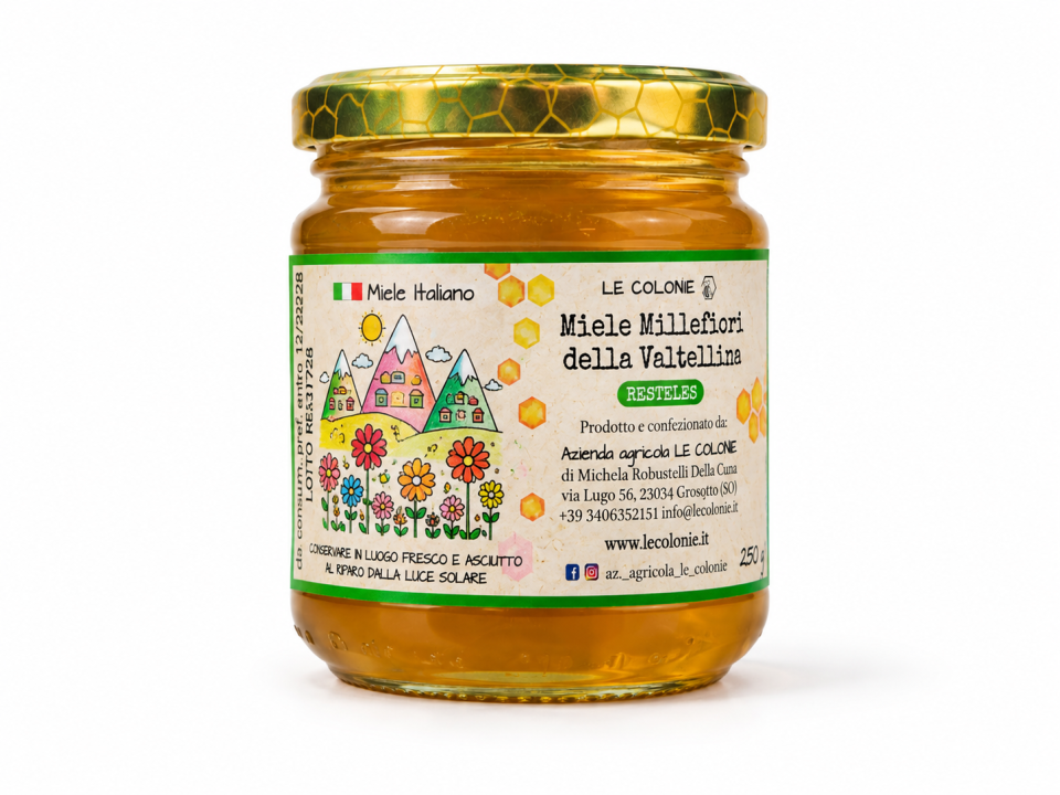 Miele Millefiori della Valtellina 